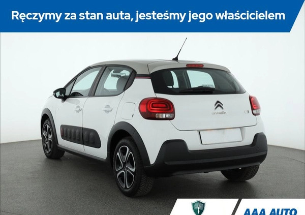 Citroen C3 cena 50000 przebieg: 66559, rok produkcji 2019 z Myślenice małe 254